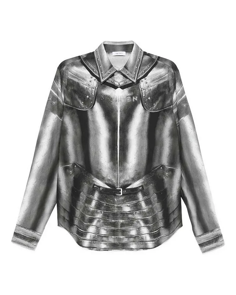 Alexander McQueen Hemd - Grau Grau
