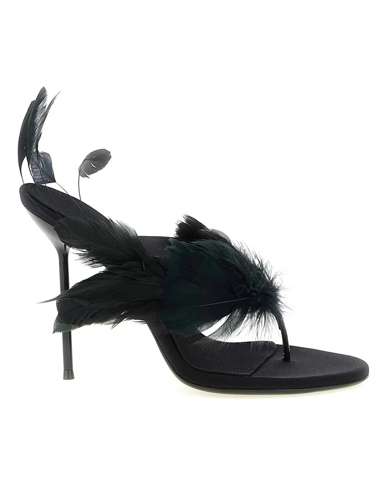 Paris Texas Mules - Schwarz Schwarz