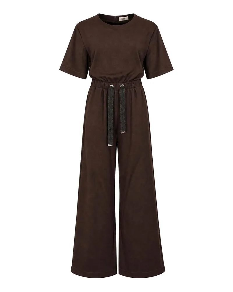 Herno Jumpsuit - Dunkelbraun Dunkelbraun