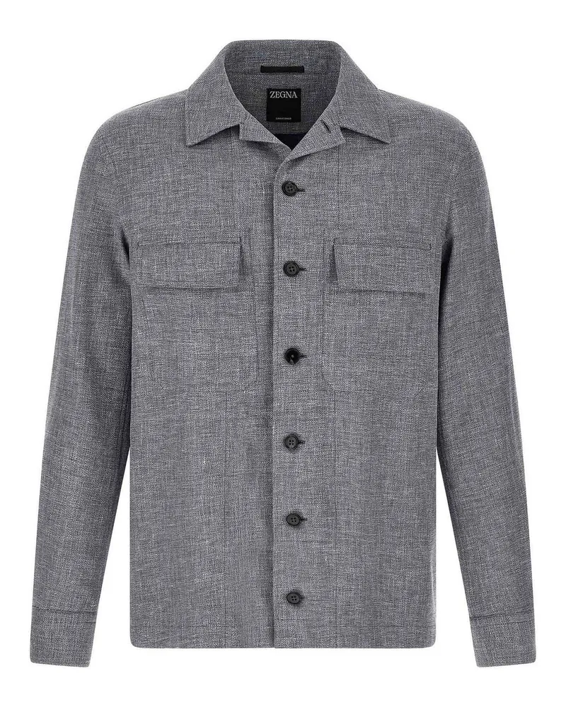 Ermenegildo Zegna Bluse - Blau Blau