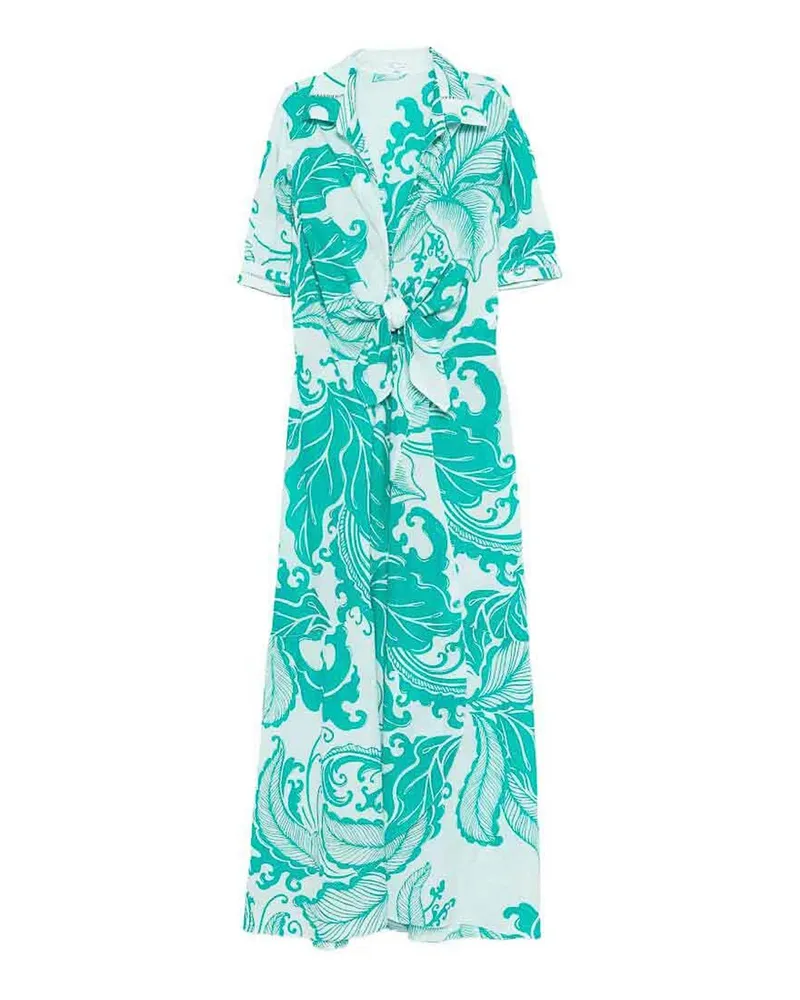 Poupette St Barth Maxikleid - Grün Grün