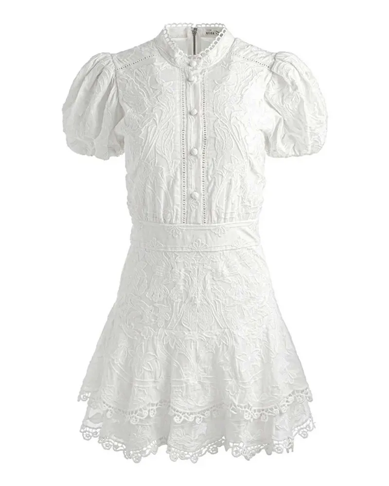 Alice + Olivia Kurzes Kleid - Beige Beige