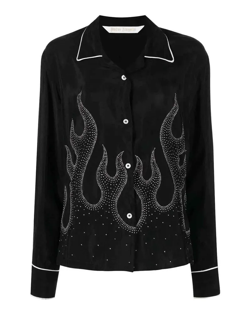 Palm Angels Hemd - Schwarz Schwarz