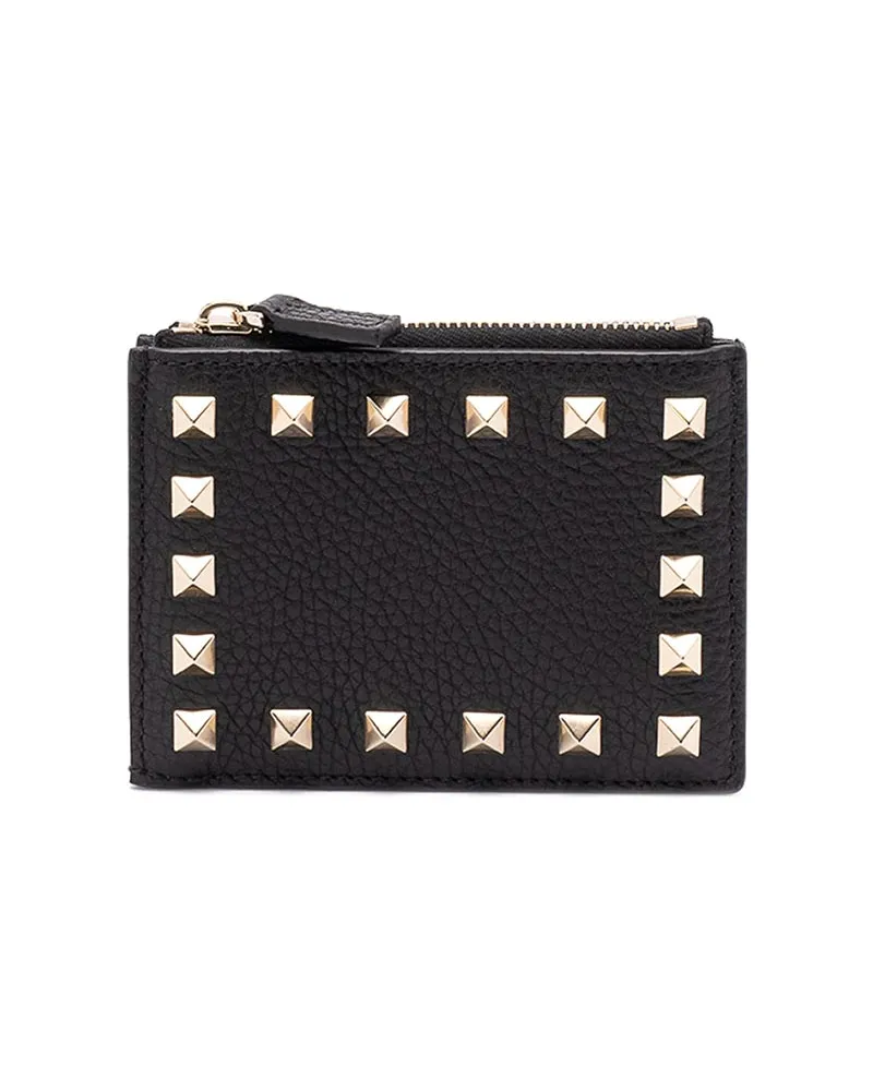 Valentino Garavani Portemonnaie - Schwarz Schwarz