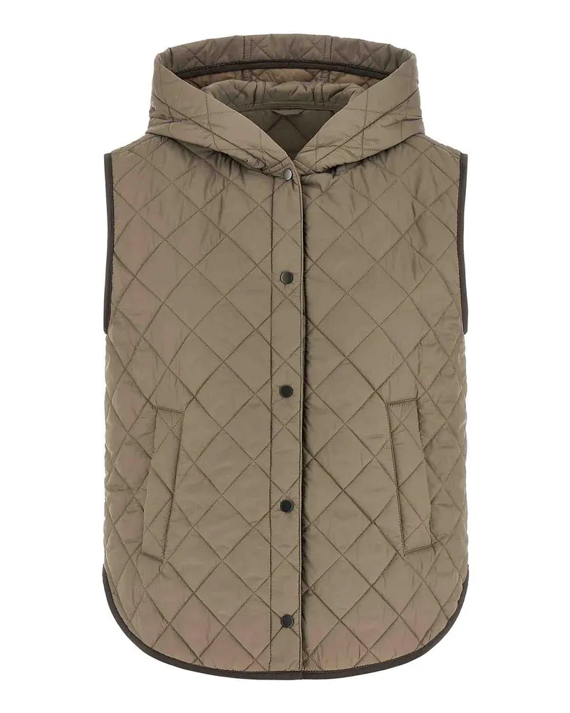 Brunello Cucinelli Daunenjacke - Braun Braun