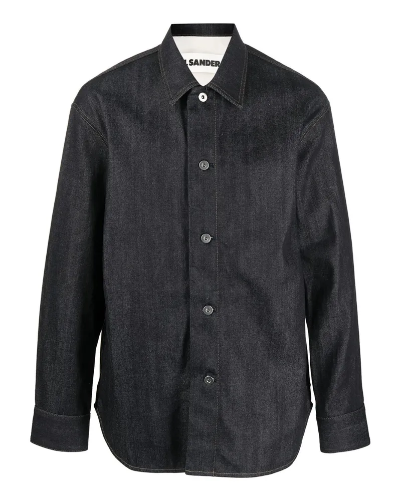 Jil Sander Hemd - Blau Blau