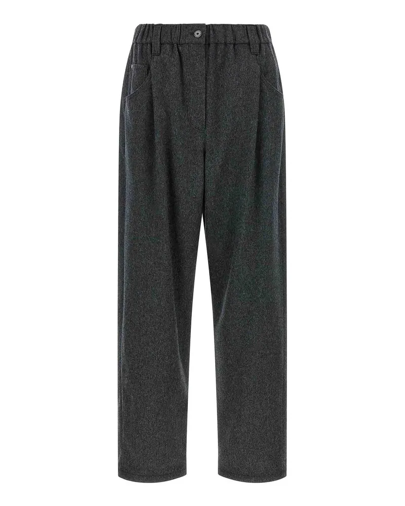 Brunello Cucinelli Casual Hose - Grau Grau