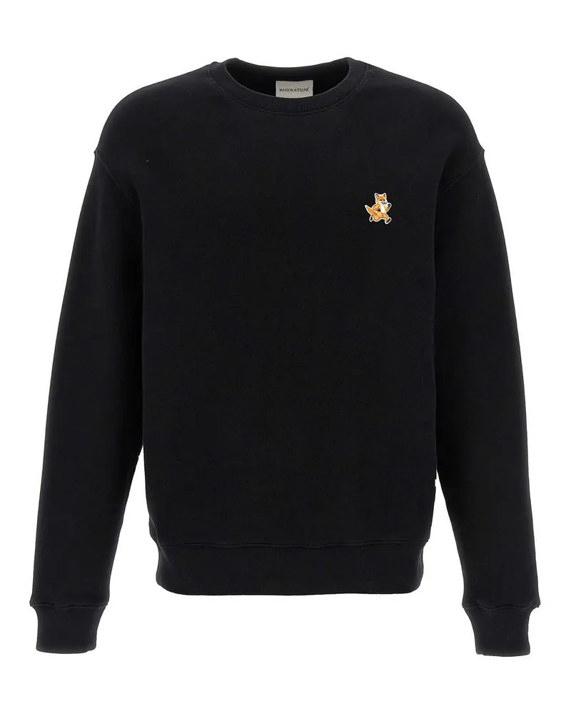 Kitsuné Sweatshirt - Schwarz Schwarz