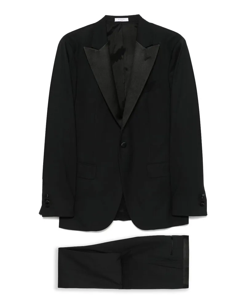Boglioli Eleganter Anzug - Schwarz Schwarz