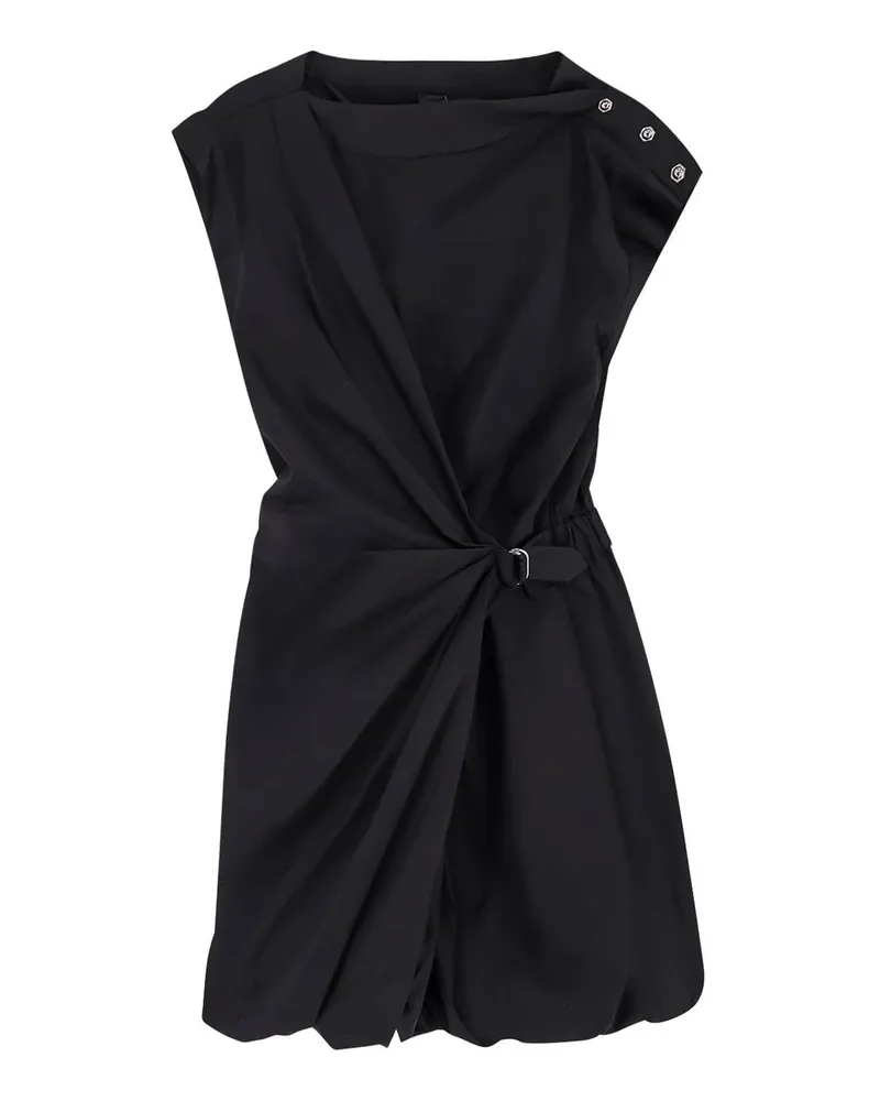 Pinko Knielanges Kleid - Schwarz Schwarz