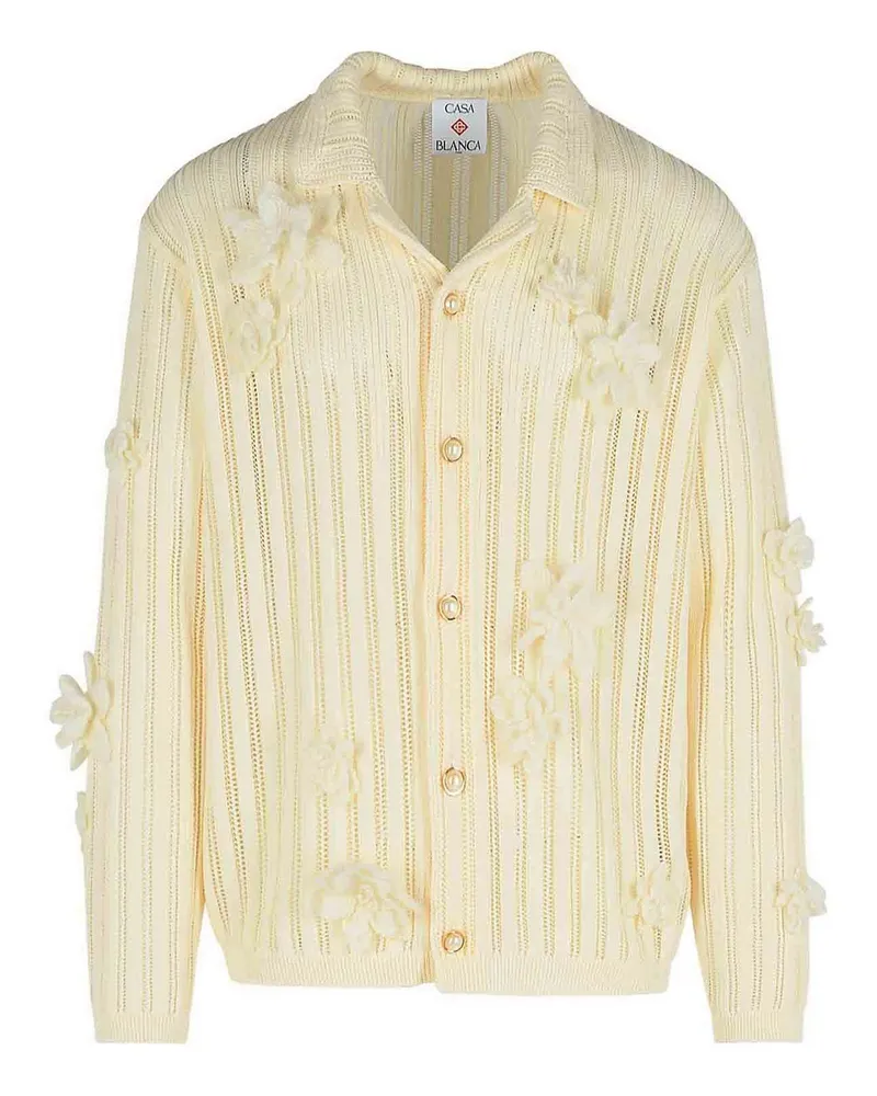 Casablanca Paris Hemd - Creme Creme