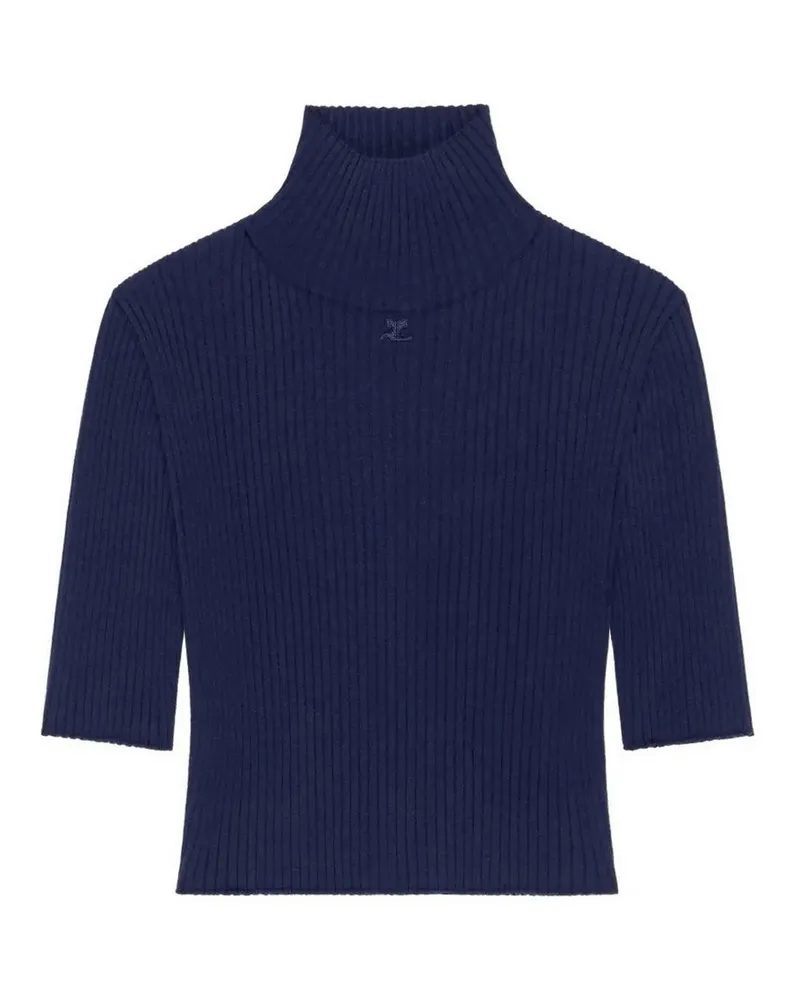 Courrèges Top - Blau Blau