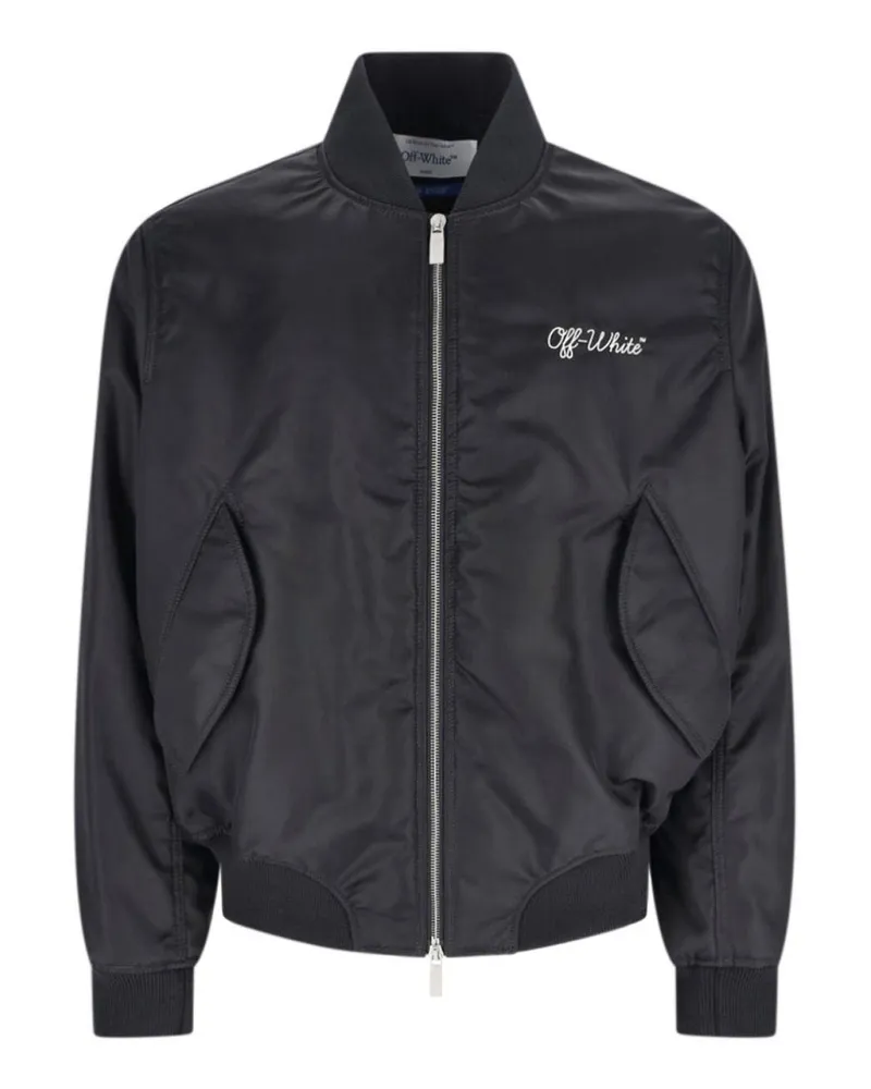 OFF-WHITE Bomberjacke - Schwarz Schwarz