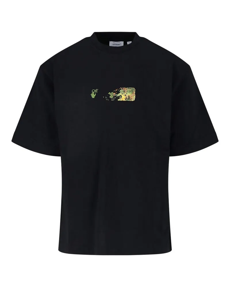 OFF-WHITE T-Shirt - Schwarz Schwarz