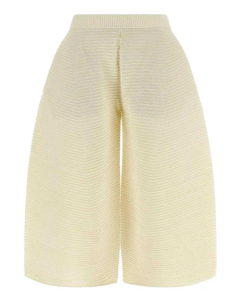 Issey Miyake Casual Hose - Weiß Weiß