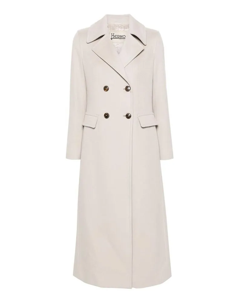 Herno Kurzer Mantel - Hellbeige Hellbeige
