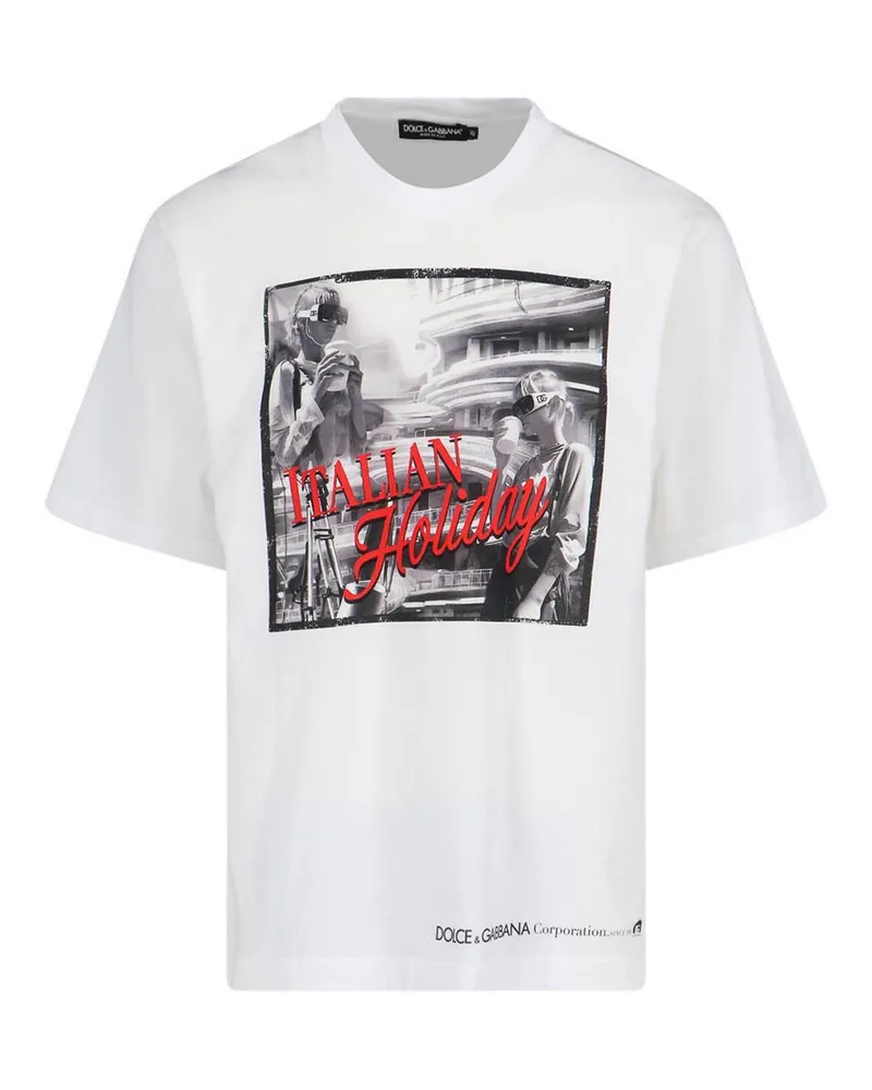 Dolce & Gabbana T-Shirt - Weiß Weiß