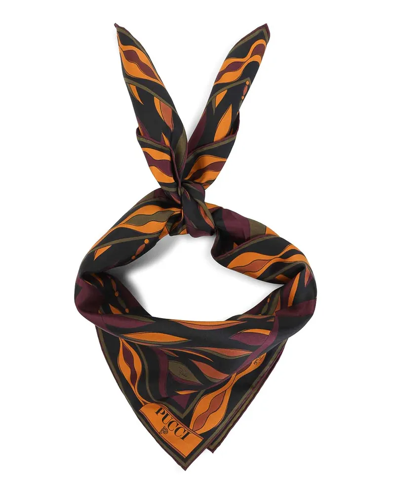 Emilio Pucci Stola - Dunkelrot Dunkelrot