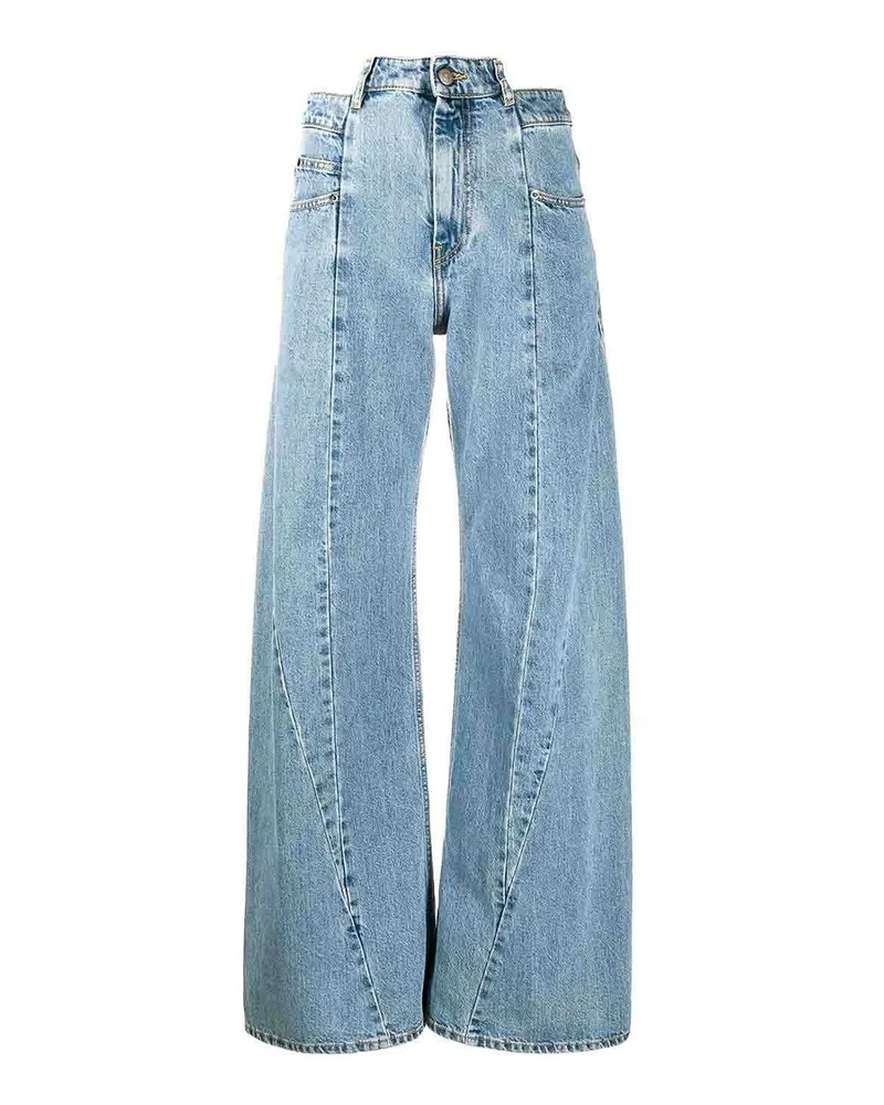 Maison Margiela Bootcut Jeans - Blau Blau