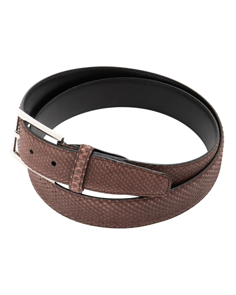 Brioni Gürtel - Braun Braun