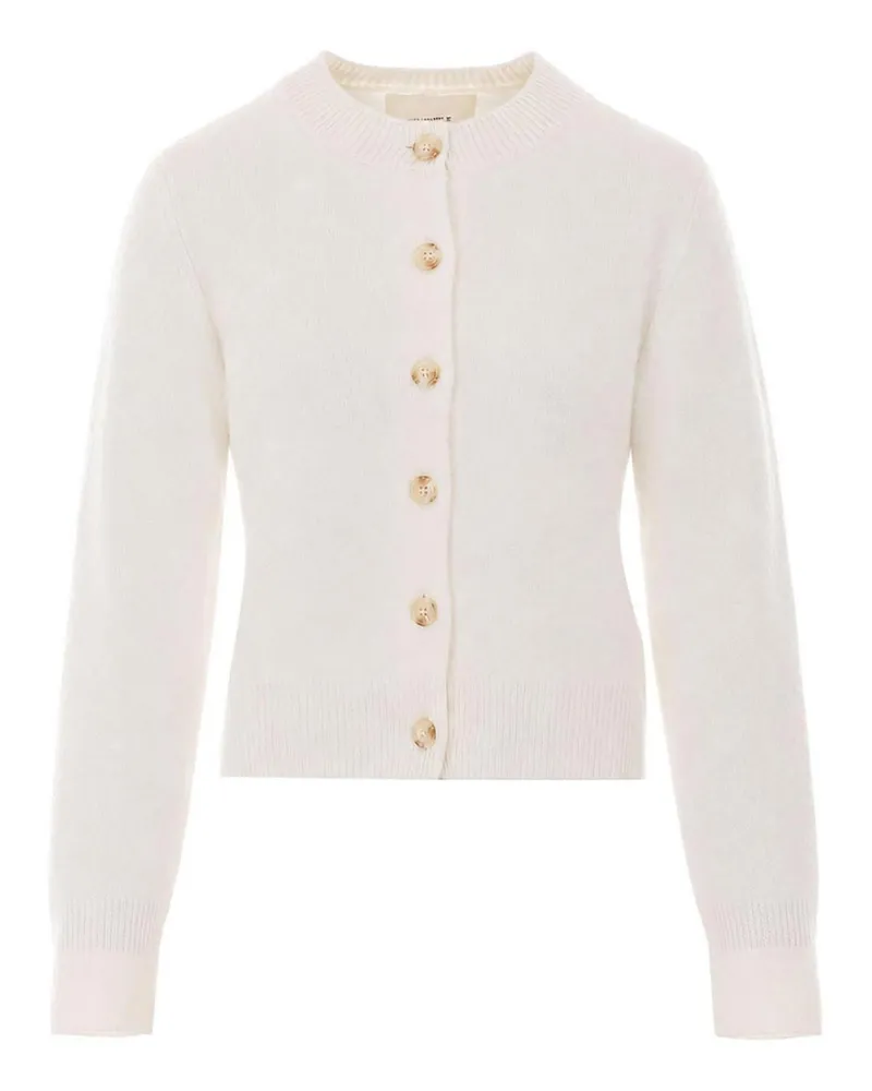 Lisa Yang Cardigan - Weiß Weiß