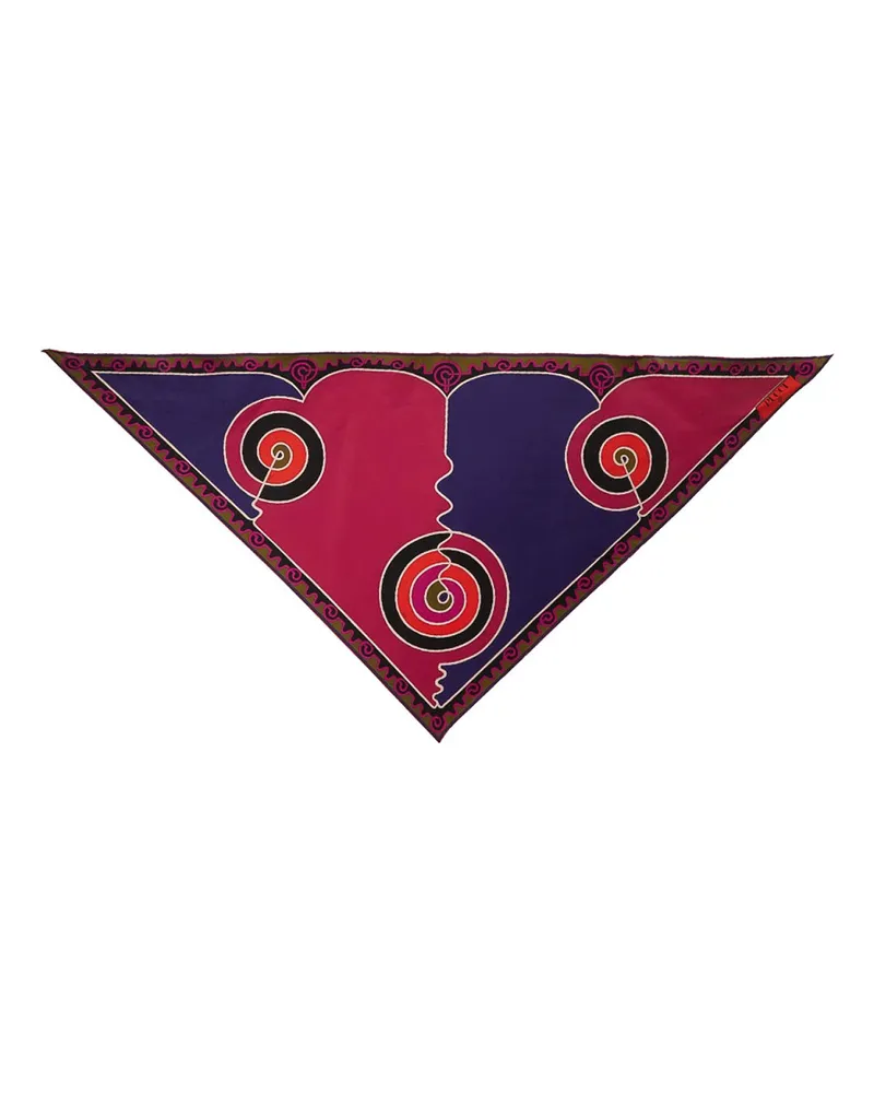 Emilio Pucci Schal - Bunt Bunt