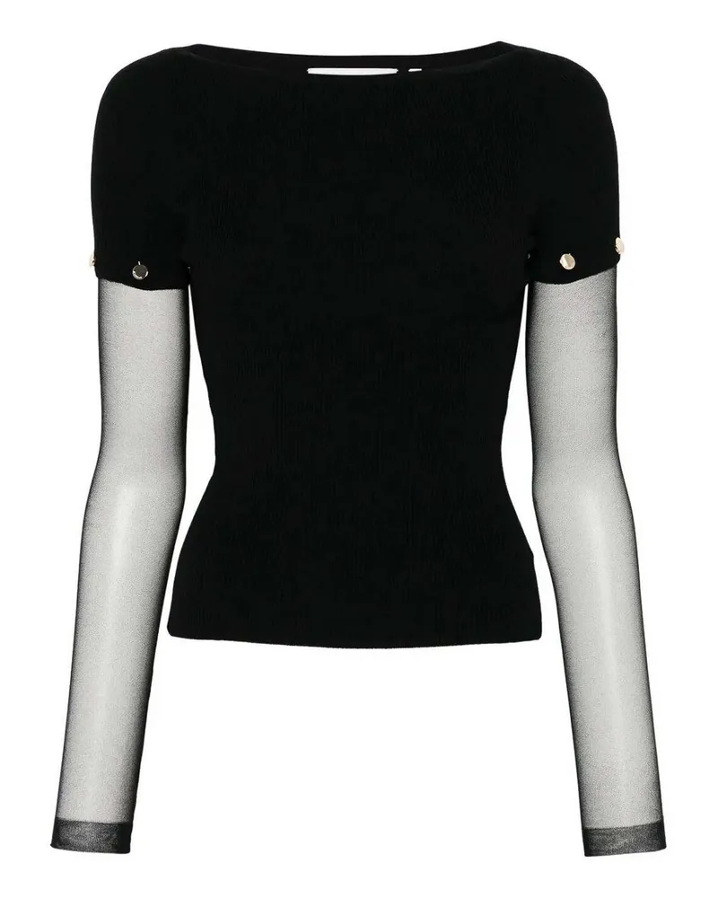 SPORTMAX Top - Schwarz Schwarz