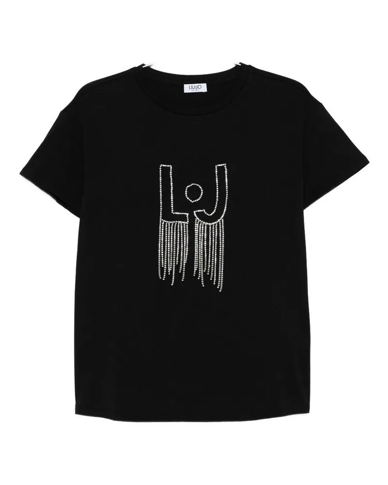 Liu Jo Rundhalspullover - Schwarz Schwarz