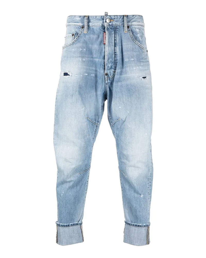 Dsquared2 Straight Leg Jeans - Denim Denim