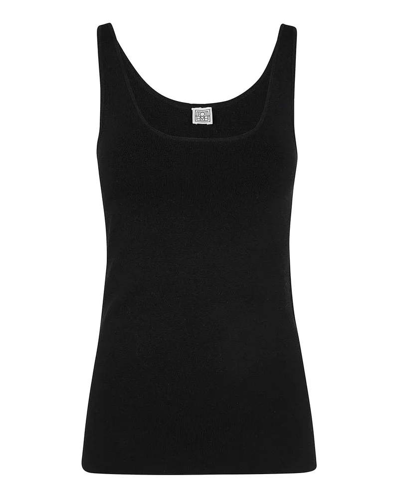Totême Top - Schwarz Schwarz