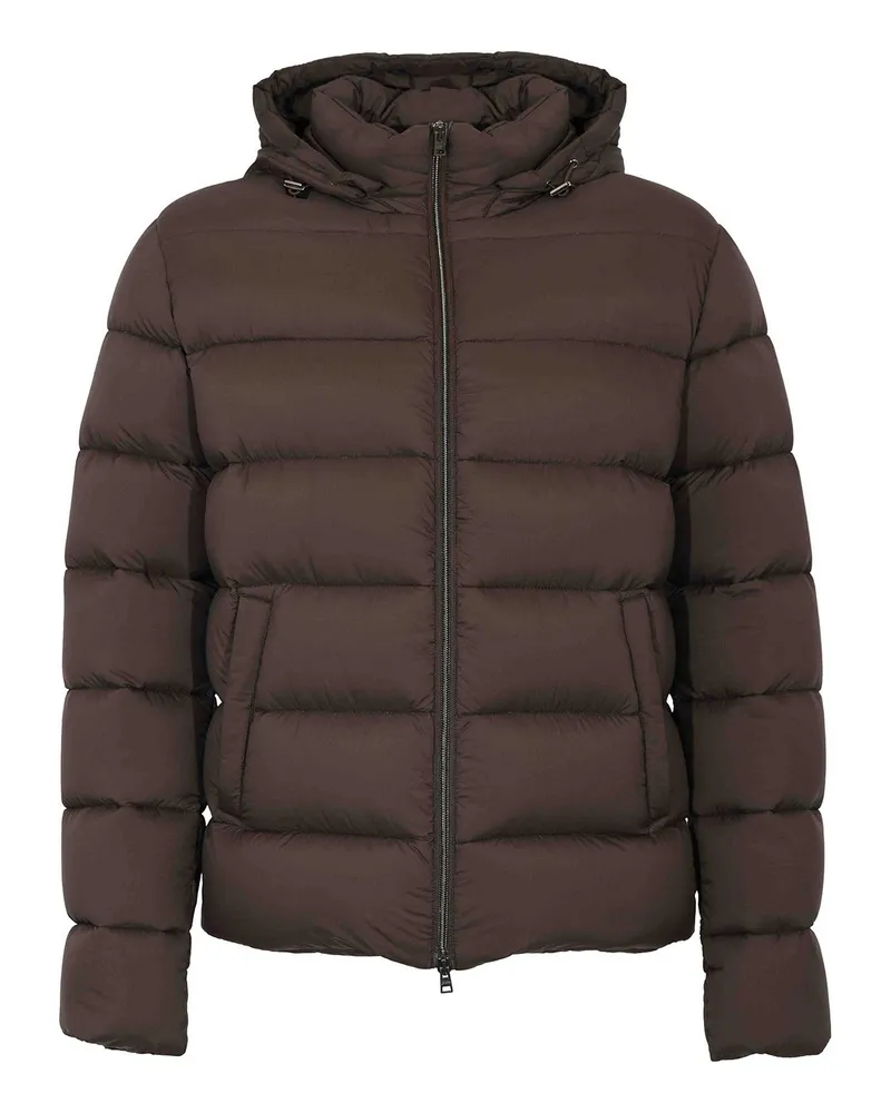 Herno Daunenjacke - Dunkelbraun Dunkelbraun