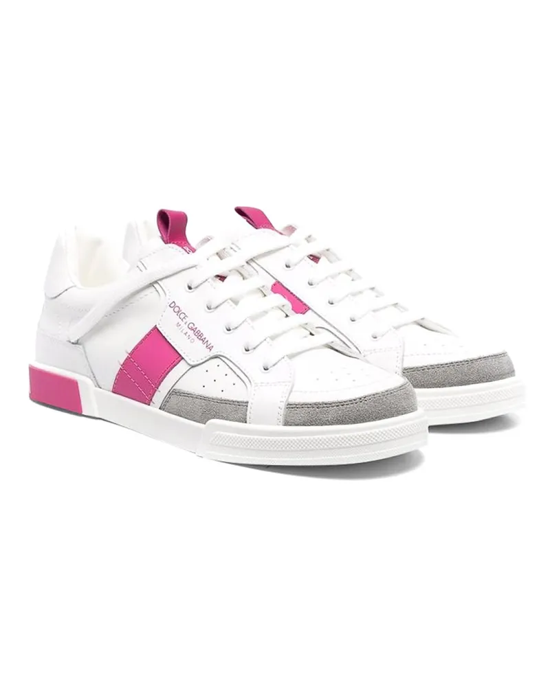 Dolce & Gabbana Schnürschuhe - Weiß Weiß