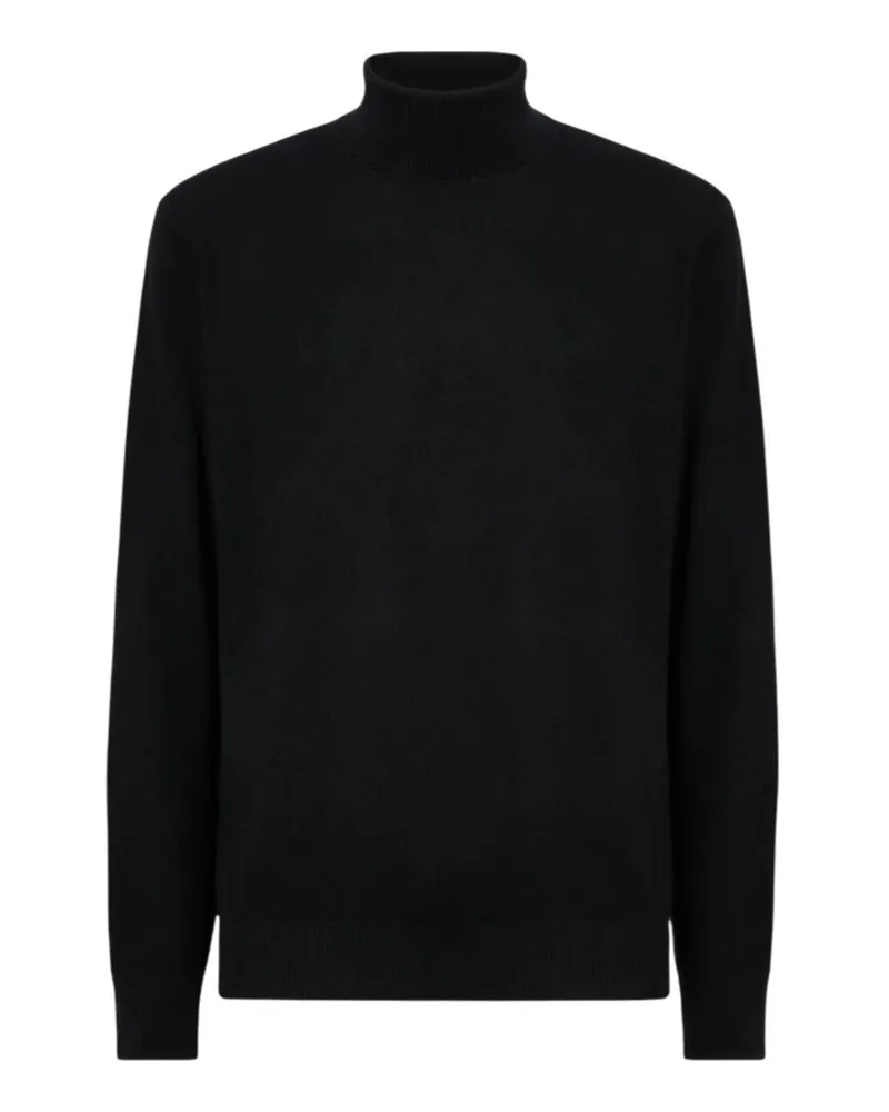 MC2 Saint Barth Rollkragenpullover - Schwarz Schwarz