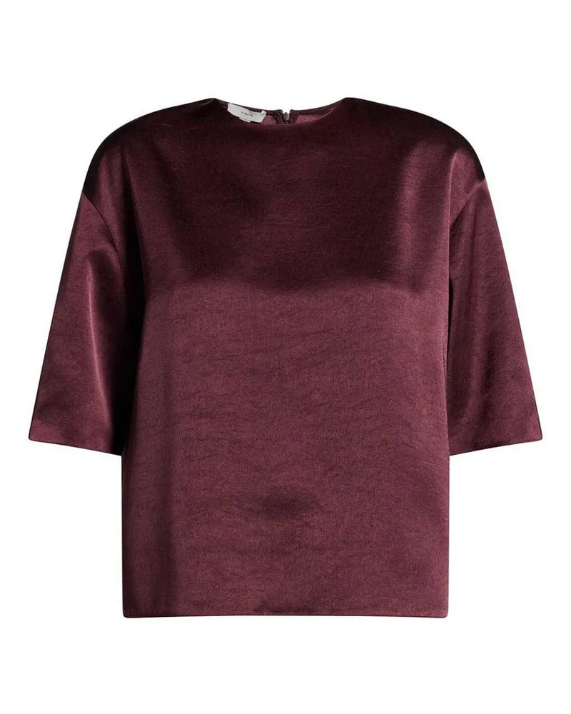 Vince Bluse - Schwarz Bordeaux