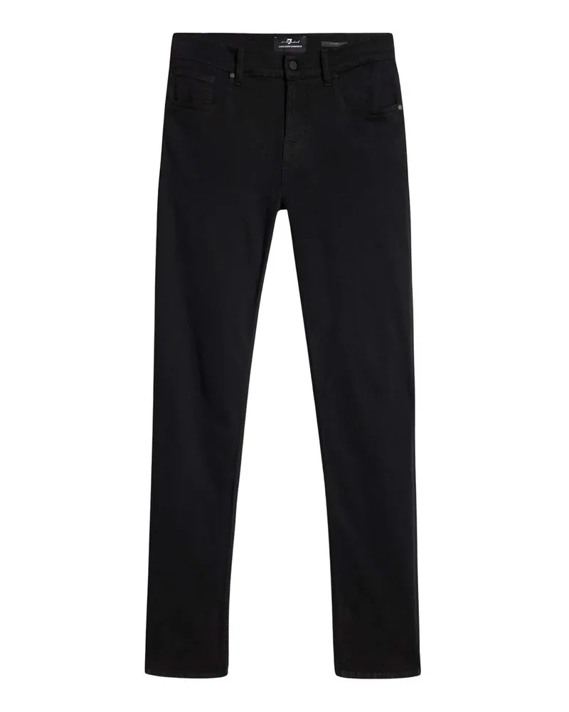 7 for all mankind Casual Hose - Schwarz Schwarz