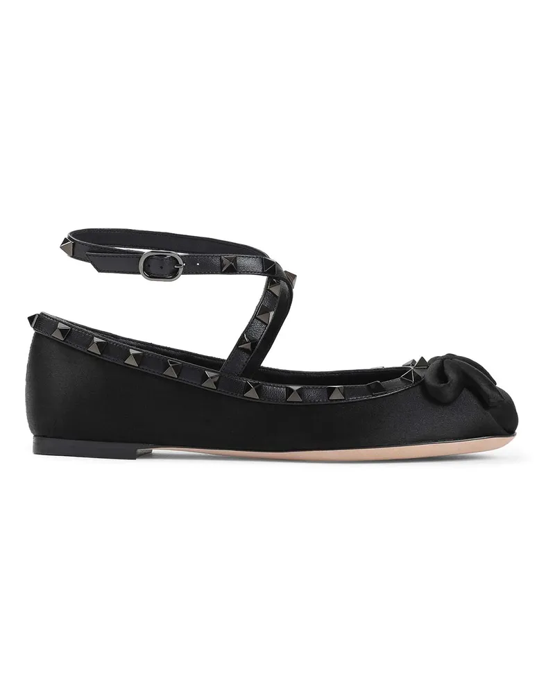 Valentino Garavani Ballerinas - Schwarz Schwarz