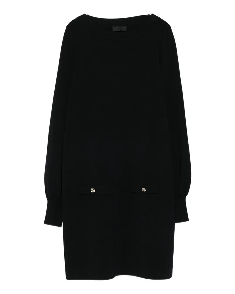 Liu Jo Kurzes Kleid - Schwarz Schwarz