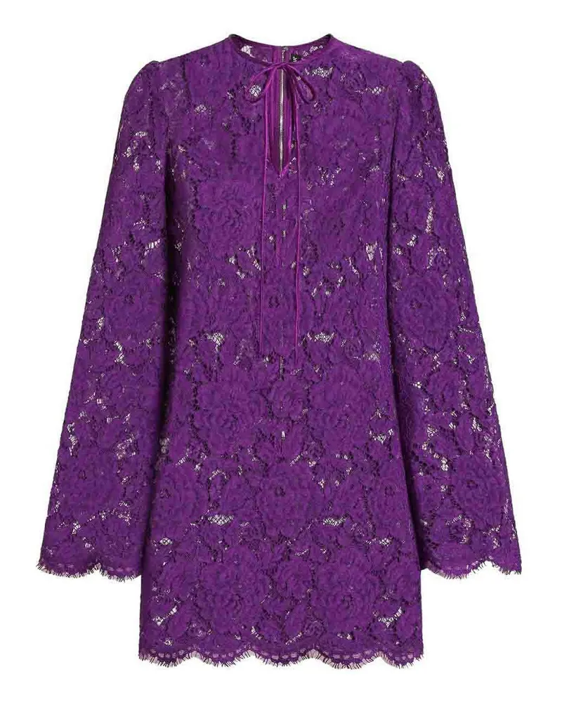 Dolce & Gabbana Kurzes Kleid - Lila Lila
