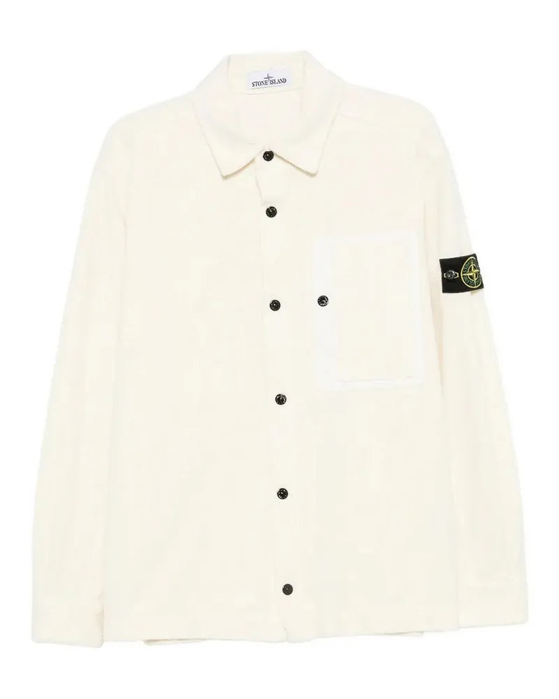 Stone Island Hemd - Weiß Weiß