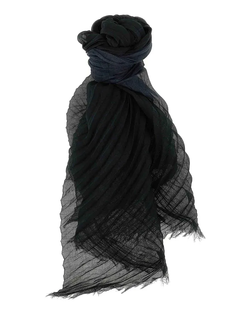 Issey Miyake Schal - Schwarz Schwarz