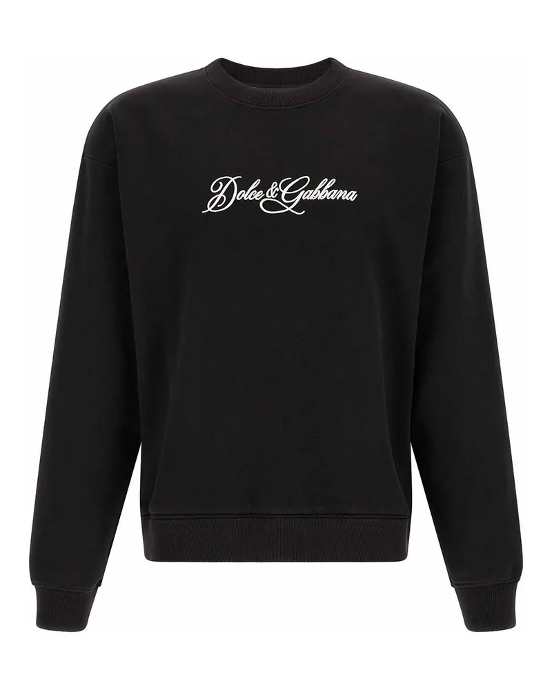 Dolce & Gabbana Sweatshirt - Schwarz Schwarz