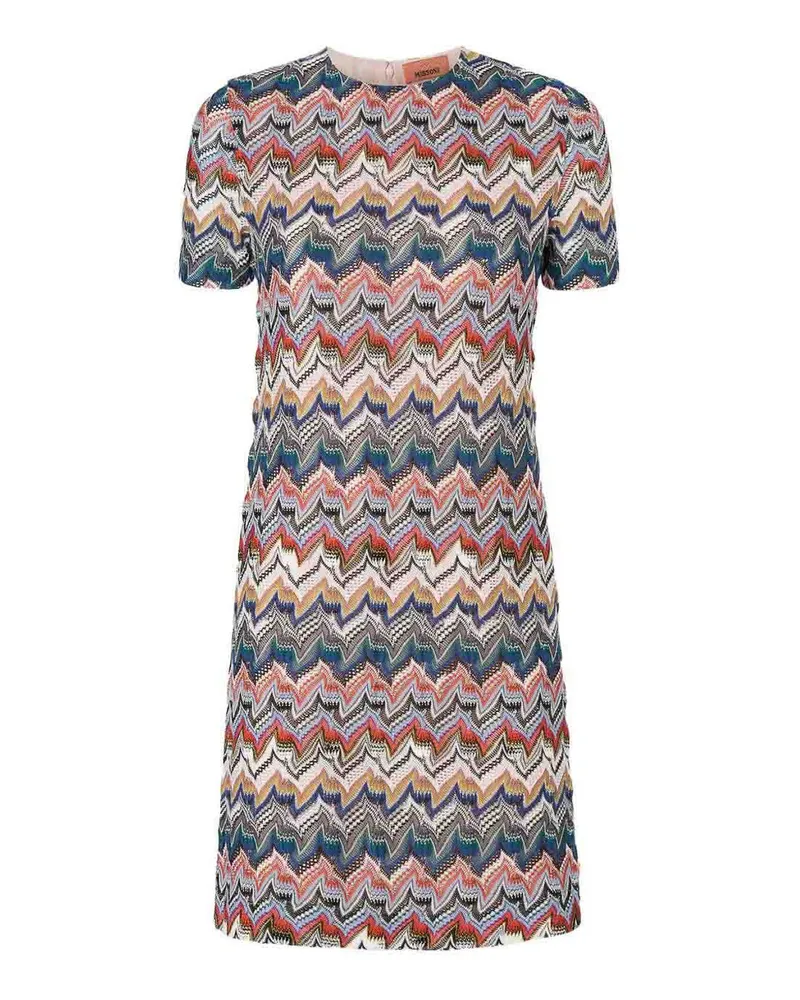 Missoni Kurzes Kleid - Bunt Bunt