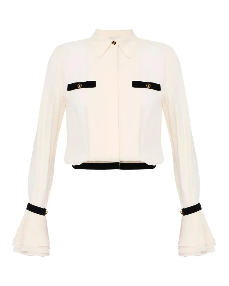 Elisabetta Franchi Hemd - Schwarz Schwarz
