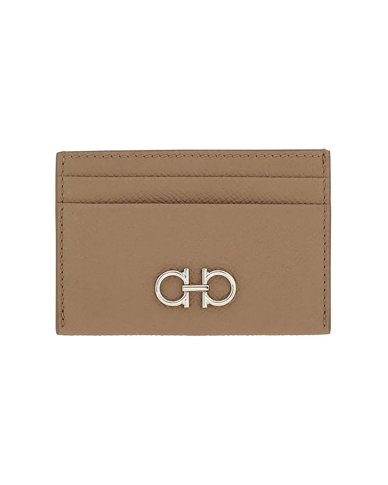 Ferragamo Portemonnaie - Grau Grau
