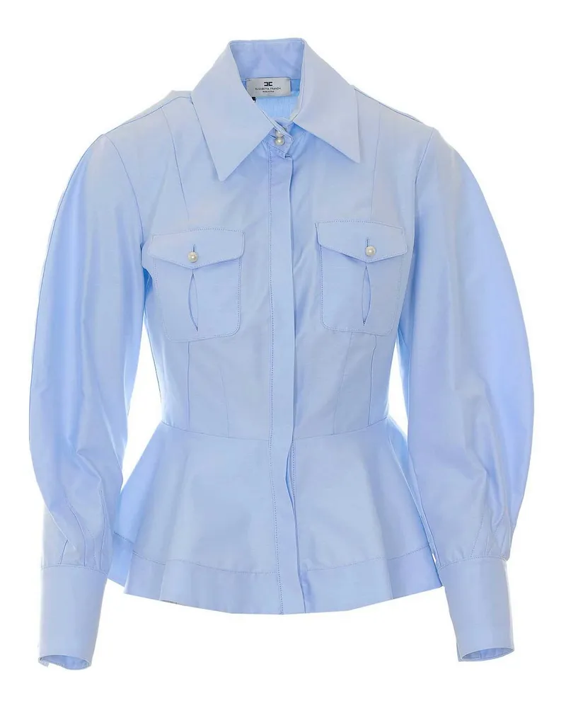 Elisabetta Franchi Hemd - Blau Blau