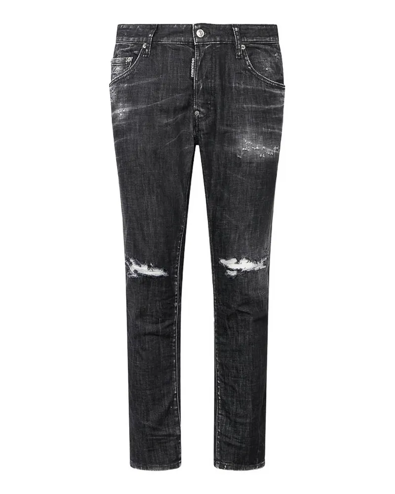 Dsquared2 Straight Leg Jeans - Grau Grau