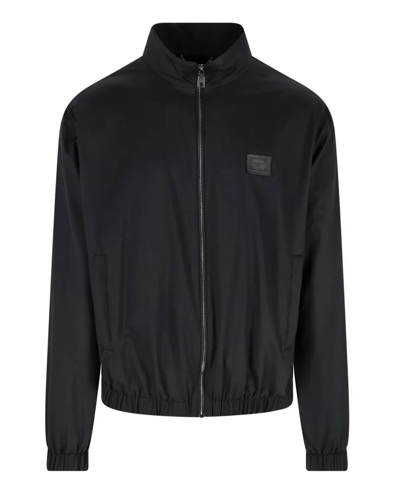 Dolce & Gabbana Casualjacke - Schwarz Schwarz