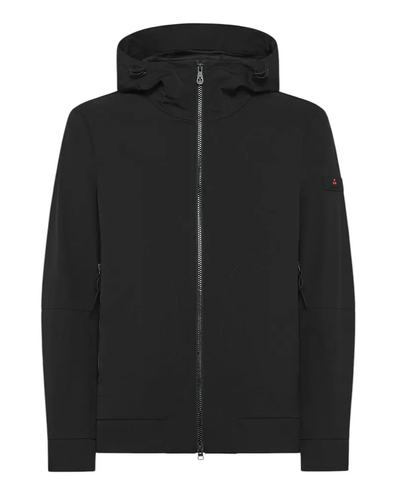 Peuterey Knielanger Mantel - Schwarz Schwarz