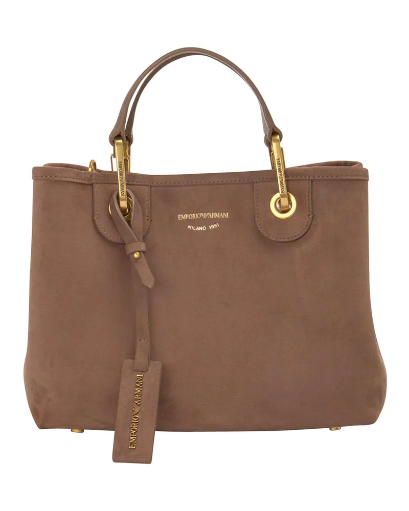 Emporio Armani Schultertasche - Braun Braun