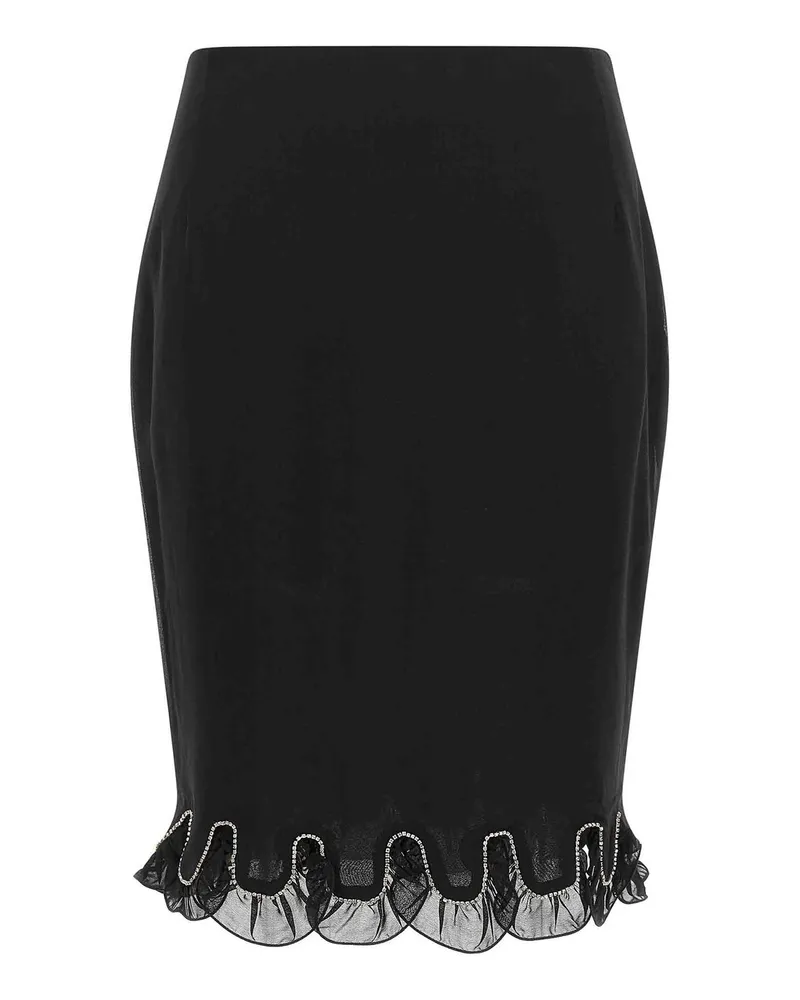 ROTATE Birger Christensen Abendkleid - Schwarz Schwarz